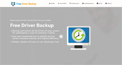 Desktop Screenshot of freedriverbackup.com